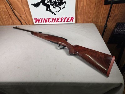 9429Remington 700 30.0622’ Barrel, Lightweight model, ebony tip, engine turned bolt, lightweight bolt handle, tapped for scope, A+ Fancy walnut, - Image 1 of 25