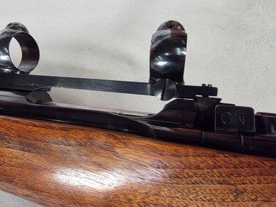 9428Remington 03-A3 Sporter, 22’ Barrel, rings and mount, hard butt pad, 30-06, ebony cap cheek piece. - Image 8 of 25