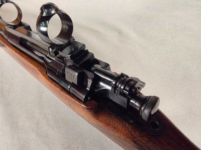 9428Remington 03-A3 Sporter, 22’ Barrel, rings and mount, hard butt pad, 30-06, ebony cap cheek piece. - Image 13 of 25