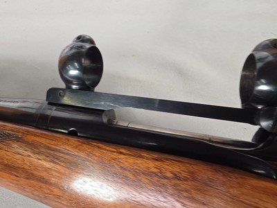 9428Remington 03-A3 Sporter, 22’ Barrel, rings and mount, hard butt pad, 30-06, ebony cap cheek piece. - Image 9 of 25