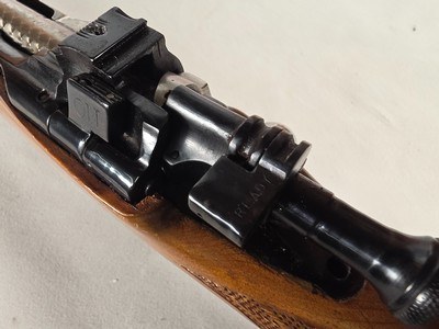 9427Remington 03-A3 sporter, 30-06, tapered barrel, engine turned bolt, diamond wooden in lays, plow shoe, pistol grip cap, soft pachmayer pad, tape - Image 11 of 21