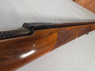 9427Remington 03-A3 sporter, 30-06, tapered barrel, engine turned bolt, diamond wooden in lays, plow shoe, pistol grip cap, soft pachmayer pad, tape - Image 15 of 21