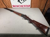 9436 Merkel Custom one of a kind, 12 gauge, scalloped receiver, cocking indicator,full/full fixed chokes, cheek piece, sling swivels, ejectors, gree - Image 1 of 25