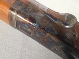 9436 Merkel Custom one of a kind, 12 gauge, scalloped receiver, cocking indicator,full/full fixed chokes, cheek piece, sling swivels, ejectors, gree - Image 22 of 25