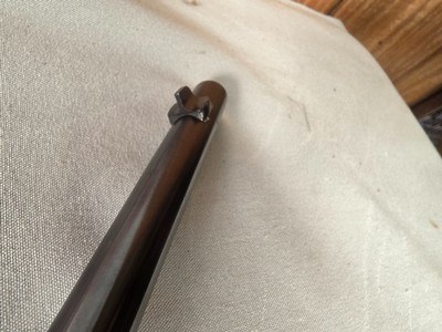 9431Browning SA22 , 22 short, wheel sight, Belgium made, rare caliber, metal butt plate, one of the first made. - Image 10 of 19