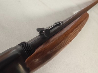 9431Browning SA22 , 22 short, wheel sight, Belgium made, rare caliber, metal butt plate, one of the first made. - Image 12 of 19