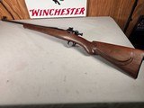 9425 Remington Sporter 03-A3, 30-06 Cal, Lyman Peep sight, hooded front sight, Schnable forearm, excellent walnut stock, blue 24” barrel, More picture