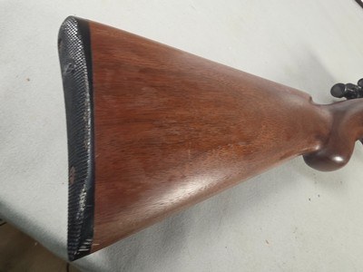 9425 Remington Sporter 03-A3, 30-06 Cal, Lyman Peep sight, hooded front sight, Schnable forearm, excellent walnut stock, blue 24” barrel, More picture - Image 16 of 22