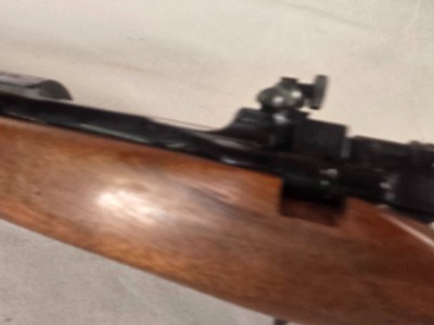 9425 Remington Sporter 03-A3, 30-06 Cal, Lyman Peep sight, hooded front sight, Schnable forearm, excellent walnut stock, blue 24” barrel, More picture - Image 5 of 22