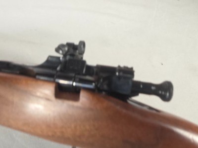 9425 Remington Sporter 03-A3, 30-06 Cal, Lyman Peep sight, hooded front sight, Schnable forearm, excellent walnut stock, blue 24” barrel, More picture - Image 19 of 22