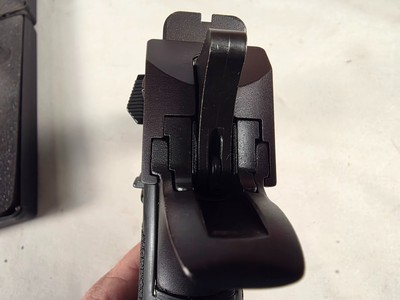 9440Desert Eagle VII 44 magnum, 6” Barrel, adjustable rear sight and trigger, 1995 Manufacture in Israel, 2 magazines, original case, excellent cond - Image 10 of 20