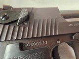 9440Desert Eagle VII 44 magnum, 6” Barrel, adjustable rear sight and trigger, 1995 Manufacture in Israel, 2 magazines, original case, excellent cond - Image 13 of 20