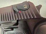 9440Desert Eagle VII 44 magnum, 6” Barrel, adjustable rear sight and trigger, 1995 Manufacture in Israel, 2 magazines, original case, excellent cond - Image 5 of 20