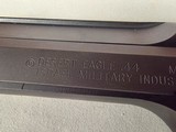 9440Desert Eagle VII 44 magnum, 6” Barrel, adjustable rear sight and trigger, 1995 Manufacture in Israel, 2 magazines, original case, excellent cond - Image 8 of 20