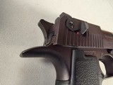 9440Desert Eagle VII 44 magnum, 6” Barrel, adjustable rear sight and trigger, 1995 Manufacture in Israel, 2 magazines, original case, excellent cond - Image 14 of 20