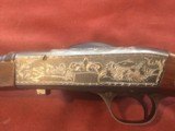 Remington Model 24 22 caliber Engraved with Carved Stock - 3 of 15