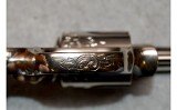 Smith & Wesson ~ 36-7 Custom Engraved Nickel Plated ~ .38 S&W Sp. - 9 of 10