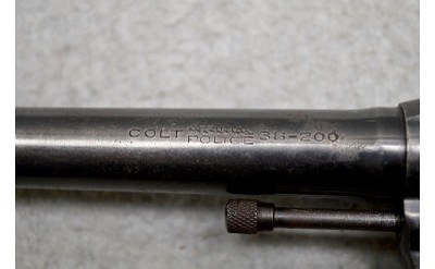 Colt ~ Official Police ~ .38-200 (.38 Smith & Wesson) - Image 8 of 9