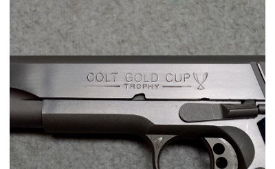 Colt ~ Government Gold Cup Trophy ~ .45 Auto - Image 4 of 4