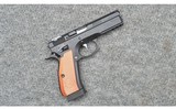 CZ ~ CZ 75 SP-01 Shadow Target II ~ 9 MM Luger - 1 of 5