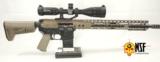 AR-15, Aero Precision Lower, Billet Upper, 3-12x Scope, FDE Cerakote, Magpul Furniture - 1 of 5