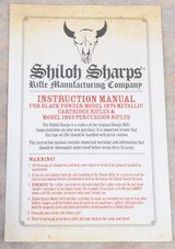 Big Timber Montana Shiloh Sharps 1874 No. 3 Sporter in .38-55 rifle with tang sight - 14 of 14