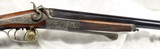 Sempert & Kreighoff Underlever 20 gauge single shotgun ornately engraved, silver inlay, UNIQUE - 2 of 14