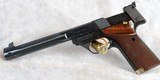 High Standard Supermatic Trophy Military .22LR pistol with box and papers - 10 of 15