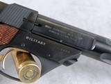 High Standard Supermatic Trophy Military .22LR pistol with box and papers - 5 of 15