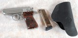 Walther PPK/S Inox .380 pistol with box, 2 mags, custom grips, holster, etc - 3 of 7