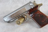 Walther PPK/S Inox .380 pistol with box, 2 mags, custom grips, holster, etc - 7 of 7