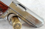 Walther PPK/S Inox .380 pistol with box, 2 mags, custom grips, holster, etc - 6 of 7