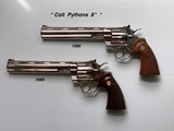 Colt Pythons 2 - 8"Nickel Like New - 1 of 9