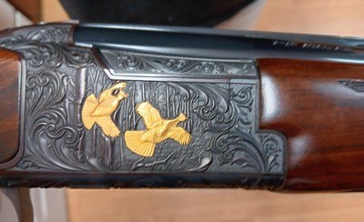 Browning 725 Exhibition Grade custom engraved 12 ga - Image 7 of 12