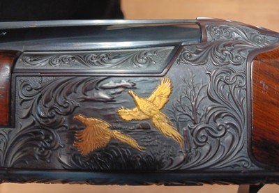 Browning 725 Exhibition Grade custom engraved 12 ga - Image 9 of 12