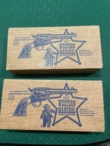 Hawes Western Marshall Pair Pearl, Engraved, NIB - 7 of 8