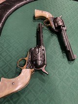 Hawes Western Marshall Pair Pearl, Engraved, NIB - 6 of 8