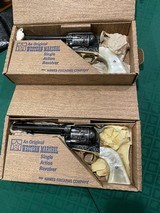 Hawes Western Marshall Pair Pearl, Engraved, NIB - 3 of 8