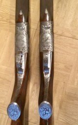 Pair of 12 Gauge Abbiatico and Salvanelli Over and Unders - 7 of 15