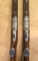 Pair of 12 Gauge Abbiatico and Salvanelli Over and Unders - 12 of 15
