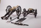 12 Pr Gribeauval Cannon and Limber - 2 of 15