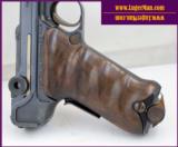 Luger 45ACP Target Model with 6 inch heavy barrel , similar to 1906 and P08 DWM Lugers but in 45 ACP - 4 of 12