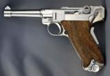 Luger 1907 Stainless Steel in 45 ACP Reproduction of DWM . Functions like 1906 Model but in 45ACP - 2 of 2