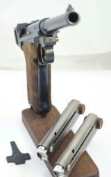 Luger 45 US Army Trial Luger 1907 Reproduction of DWM . Functions like 1906 Model but in 45ACP - 8 of 15