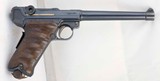 Luger 45ACP Target Model with 7 inch heavy barrel , similar to 1906 and P08 DWM Lugers but in 45 ACP - 14 of 14