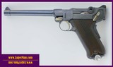 Luger 45ACP Target Model with 7 inch heavy barrel , similar to 1906 and P08 DWM Lugers but in 45 ACP - 1 of 14