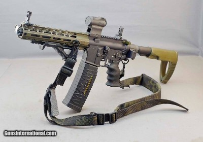 AR15 Custom Assembly and Cerakoting 556 300 BLK 458 Socom Folding Binary and More