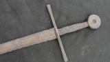 IMPRESIVE COLLECTION SWORD KNIFE DAGGER WHEELOCK FLINTLOCK BLUNDERBUSS PISTOL HELMET BROADSWORD
- 12 of 15
