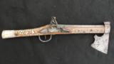 IMPRESIVE COLLECTION SWORD KNIFE DAGGER WHEELOCK FLINTLOCK BLUNDERBUSS PISTOL HELMET BROADSWORD
- 2 of 15