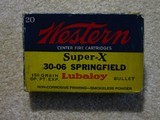 Western Super X
30-06 Collectible Ammo - 2 of 5